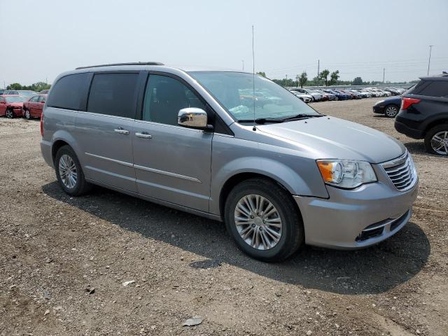 2C4RC1CG9FR743719 - 2015 CHRYSLER TOWN & COU TOURING L SILVER photo 4