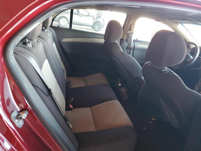 1G1ZC5E10BF267323 - 2011 CHEVROLET MALIBU 1LT MAROON photo 10