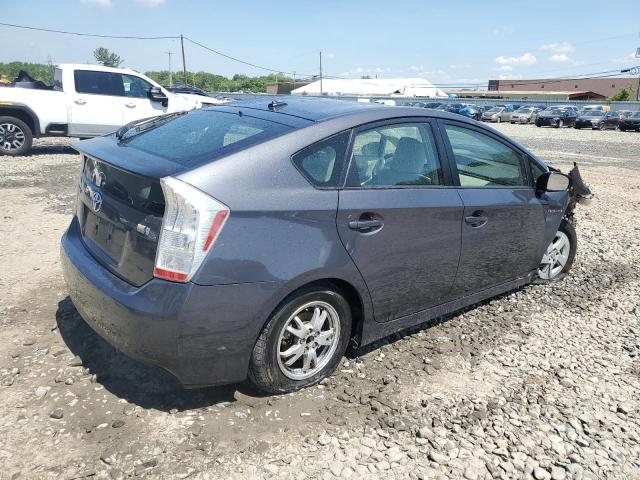 JTDKN3DU2B1431722 - 2011 TOYOTA PRIUS GRAY photo 3