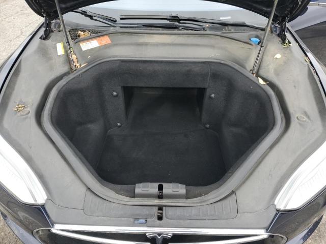 5YJSA1H11EFP56096 - 2014 TESLA MODEL S BLUE photo 11