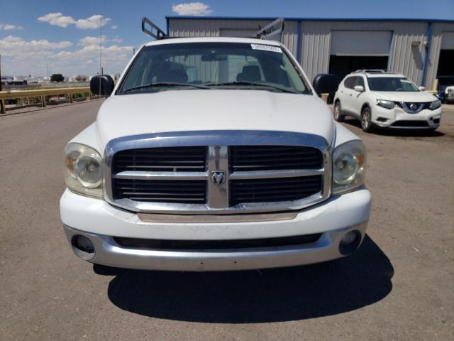 1D7HA182X7J512838 - 2007 DODGE RAM 1500 ST WHITE photo 5