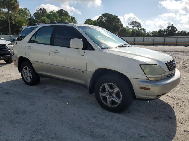 JTJHF10U530298752 - 2003 LEXUS RX 300 WHITE photo 4