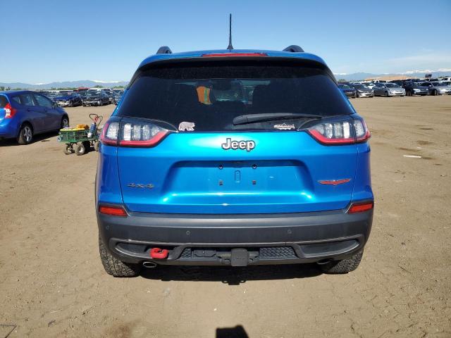 1C4PJMBXXMD128144 - 2021 JEEP CHEROKEE TRAILHAWK 蓝色 照片 6