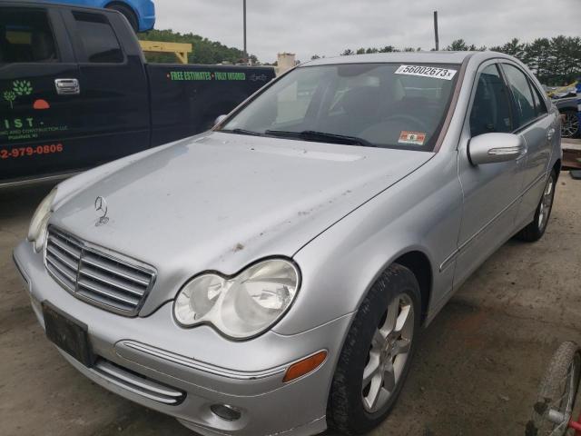 WDBRF87H17F851018 - 2007 MERCEDES-BENZ C 350 4MATIC SILVER photo 1