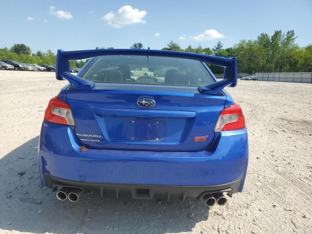 JF1VA2L62F9813767 - 2015 SUBARU WRX STI BLUE photo 6