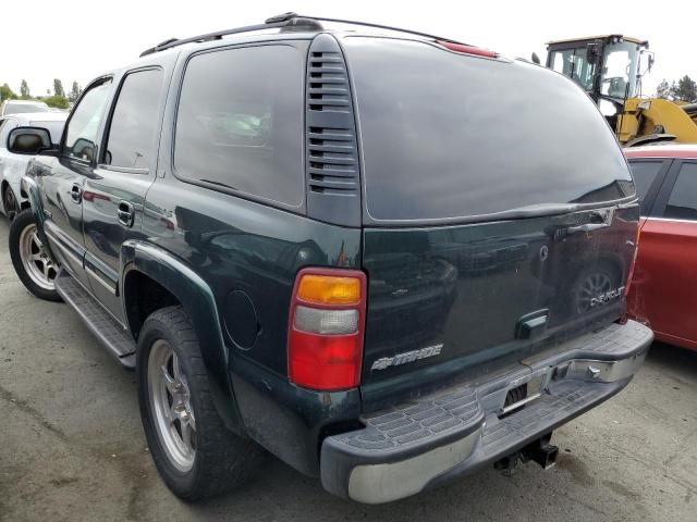 1GNEK13T62R141642 - 2002 CHEVROLET TAHOE K1500 GREEN photo 2