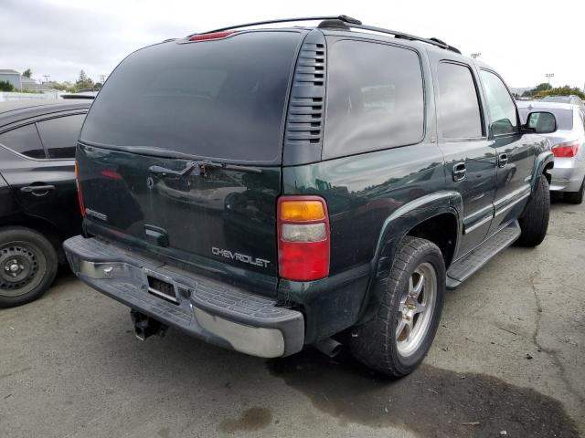 1GNEK13T62R141642 - 2002 CHEVROLET TAHOE K1500 GREEN photo 3