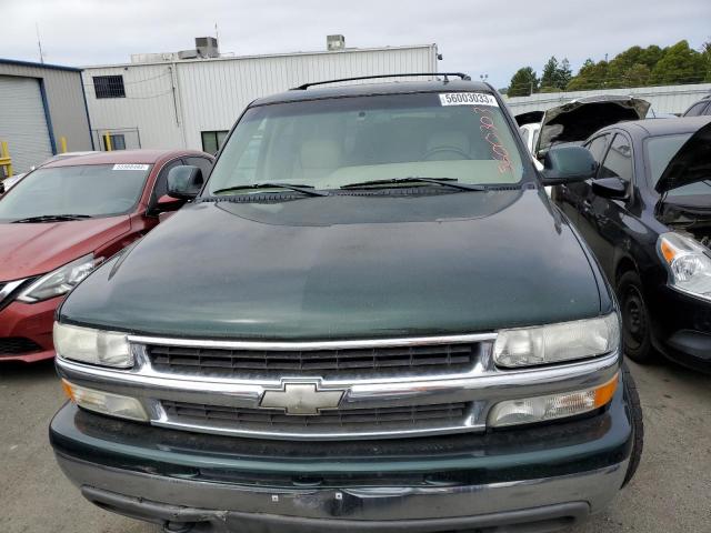 1GNEK13T62R141642 - 2002 CHEVROLET TAHOE K1500 GREEN photo 5