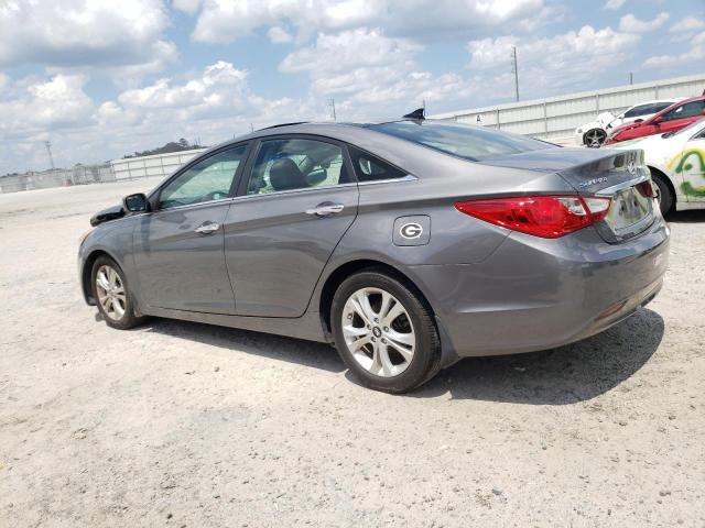 5NPEC4AC9DH795961 - 2013 HYUNDAI SONATA SE SILVER photo 2