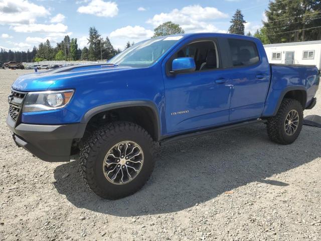 1GCPTEE19L1176032 - 2020 CHEVROLET COLORADO ZR2 BLUE photo 1