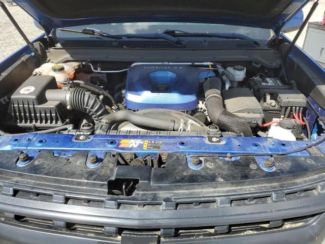 1GCPTEE19L1176032 - 2020 CHEVROLET COLORADO ZR2 BLUE photo 11