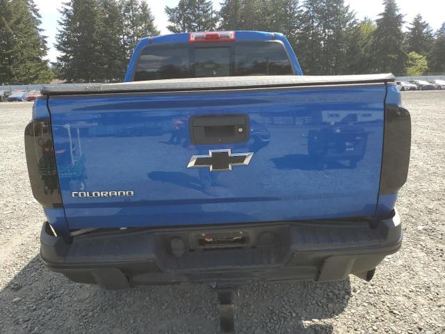 1GCPTEE19L1176032 - 2020 CHEVROLET COLORADO ZR2 BLUE photo 6
