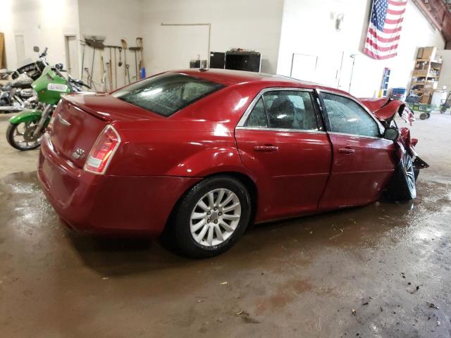 2C3CCABG9CH288321 - 2012 CHRYSLER 300 S BURGUNDY photo 3