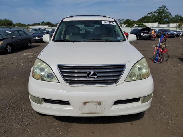 JTJBT20X380156406 - 2008 LEXUS GX 470 WHITE photo 5