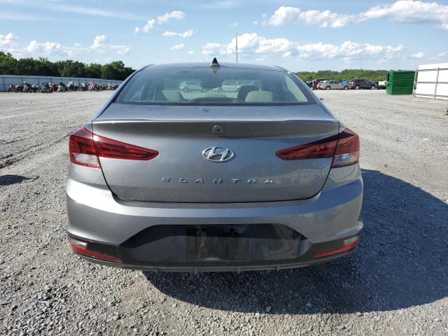 KMHD84LF0KU844631 - 2019 HYUNDAI ELANTRA SEL GRAY photo 6