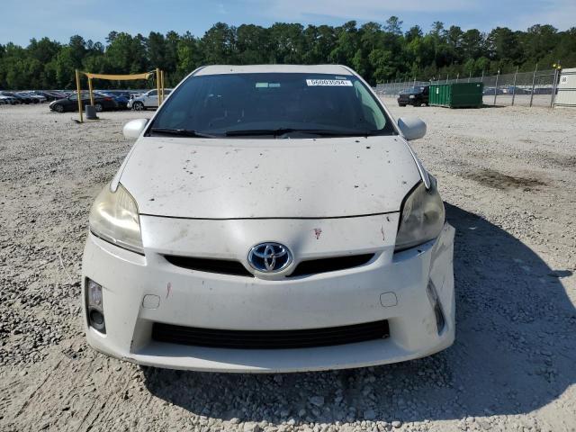 JTDKN3DU6A0107483 - 2010 TOYOTA PRIUS WHITE photo 5