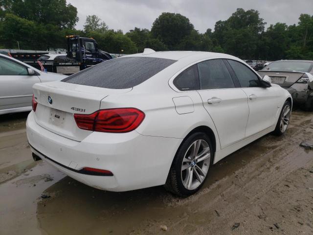 WBA4J3C52KBL06175 - 2019 BMW 430XI GRAN COUPE 白色 照片 3