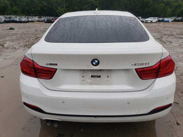 WBA4J3C52KBL06175 - 2019 BMW 430XI GRAN COUPE WHITE photo 6