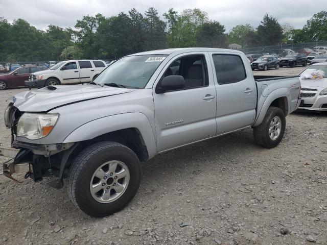 5TEJU62N85Z030990 - 2005 TOYOTA TACOMA DOUBLE CAB PRERUNNER SILVER photo 1