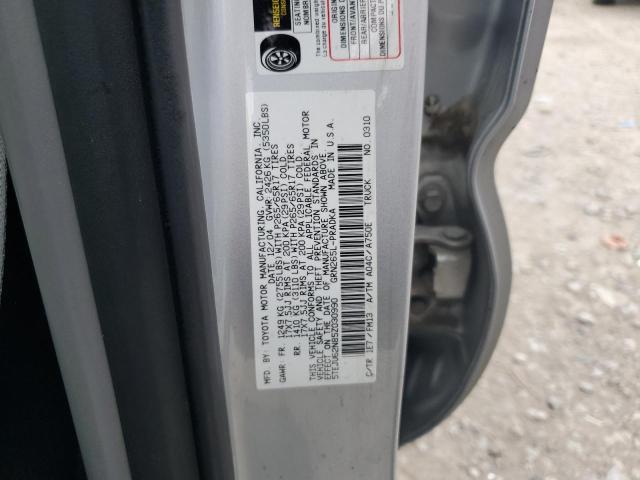 5TEJU62N85Z030990 - 2005 TOYOTA TACOMA DOUBLE CAB PRERUNNER SILVER photo 13