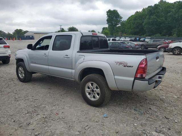 5TEJU62N85Z030990 - 2005 TOYOTA TACOMA DOUBLE CAB PRERUNNER SILVER photo 2