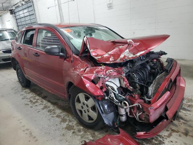 1B3HB28B77D306812 - 2007 DODGE CALIBER RED photo 4