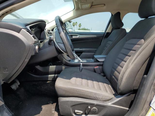 3FA6P0H72JR191340 - 2018 FORD FUSION SE GRAY photo 7