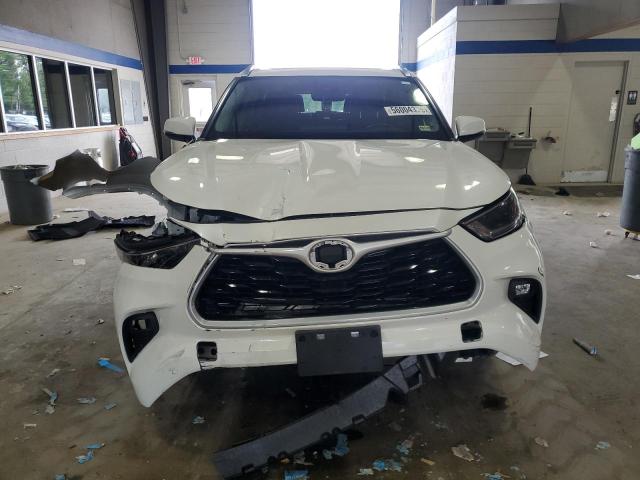 5TDGZRBH1MS057578 - 2021 TOYOTA HIGHLANDER XLE WHITE photo 5