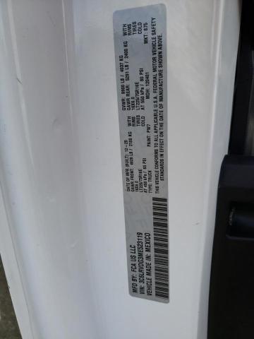 3C6LRVDG3ME523119 - 2021 RAM PROMASTER 2500 HIGH WHITE photo 13