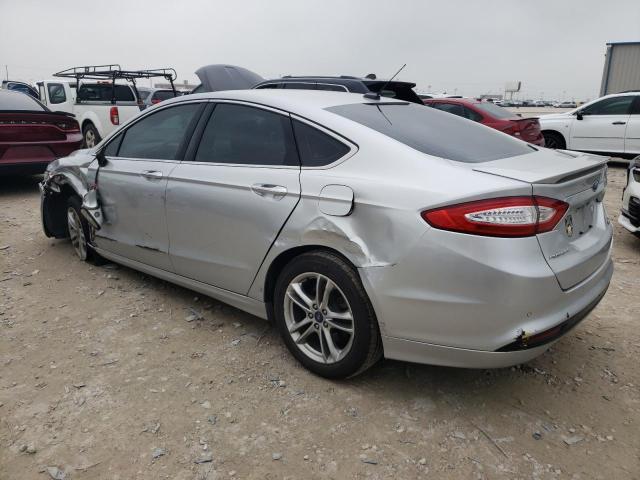 3FA6P0RUXFR161062 - 2015 FORD FUSION TITANIUM HEV SILVER photo 2