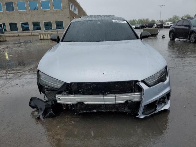 WUAWAAFC8HN903853 - 2017 AUDI RS7 PRESTIGE SILVER photo 5