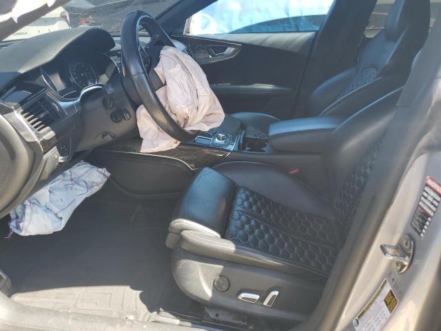 WUAWAAFC8HN903853 - 2017 AUDI RS7 PRESTIGE SILVER photo 7