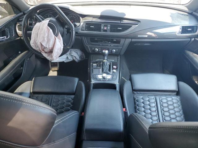 WUAWAAFC8HN903853 - 2017 AUDI RS7 PRESTIGE SILVER photo 8