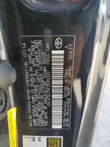 JTKJF5C79F3095229 - 2015 TOYOTA SCION TC 黑色 照片 12