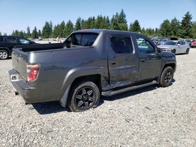 2HJYK16578H501265 - 2008 HONDA RIDGELINE RTL GRAY photo 3