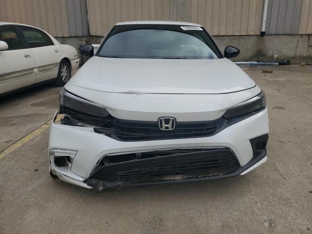 2HGFE2F50NH532086 - 2022 HONDA CIVIC SPORT WHITE photo 5