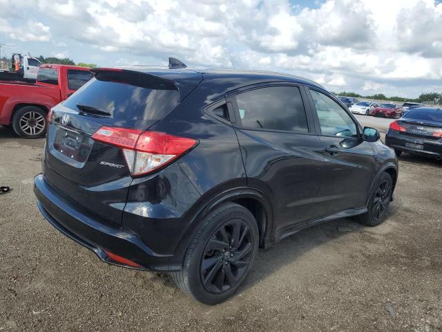 3CZRU5H10MM730901 - 2021 HONDA HR-V SPORT BLACK photo 3