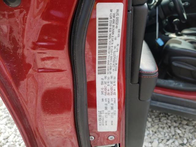 1C4PJMBS4GW337778 - 2016 JEEP CHEROKEE TRAILHAWK RED photo 12