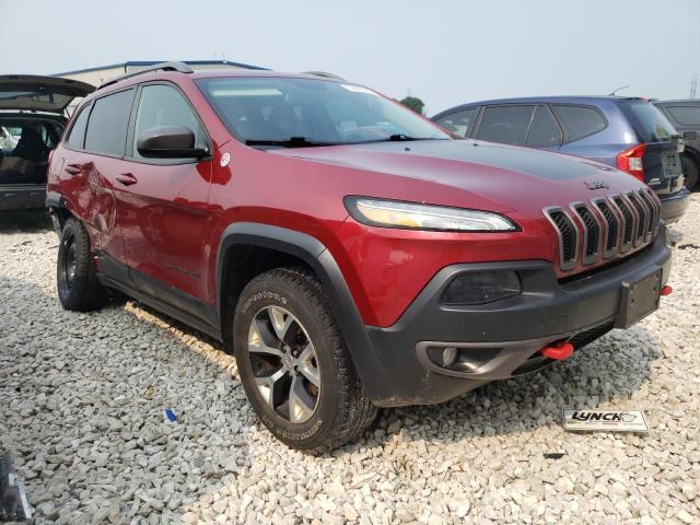 1C4PJMBS4GW337778 - 2016 JEEP CHEROKEE TRAILHAWK RED photo 4