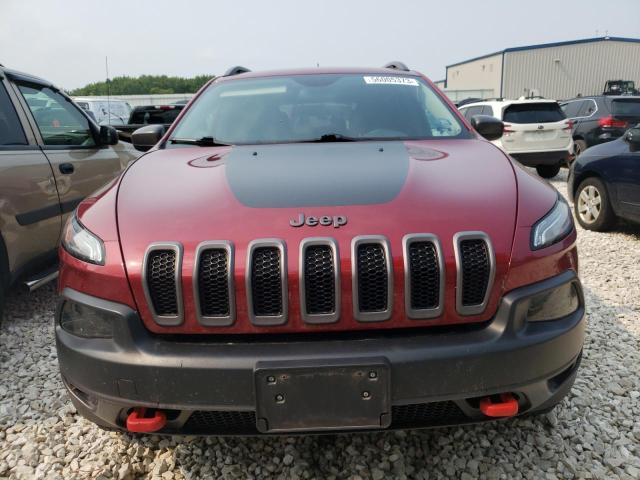 1C4PJMBS4GW337778 - 2016 JEEP CHEROKEE TRAILHAWK 红色 照片 5