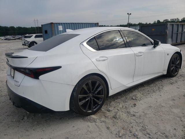 JTHGZ1B20M5037792 - 2021 LEXUS IS 350 F-SPORT WHITE photo 3