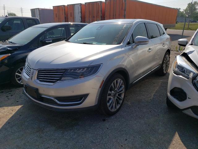 2LMTJ6LP3GBL57882 - 2016 LINCOLN MKX RESERVE 银色 照片 1