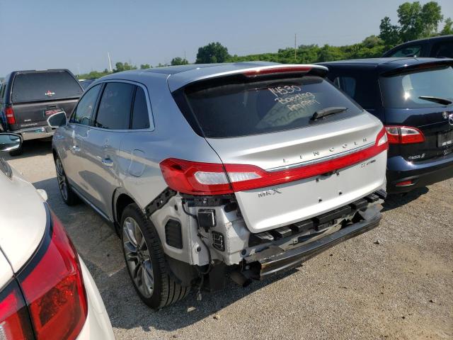 2LMTJ6LP3GBL57882 - 2016 LINCOLN MKX RESERVE 银色 照片 2