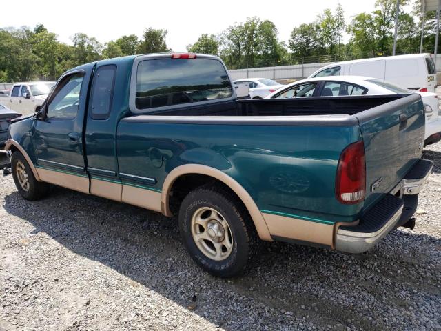 1FTDX1760VNA17324 - 1997 FORD F150 GREEN photo 2