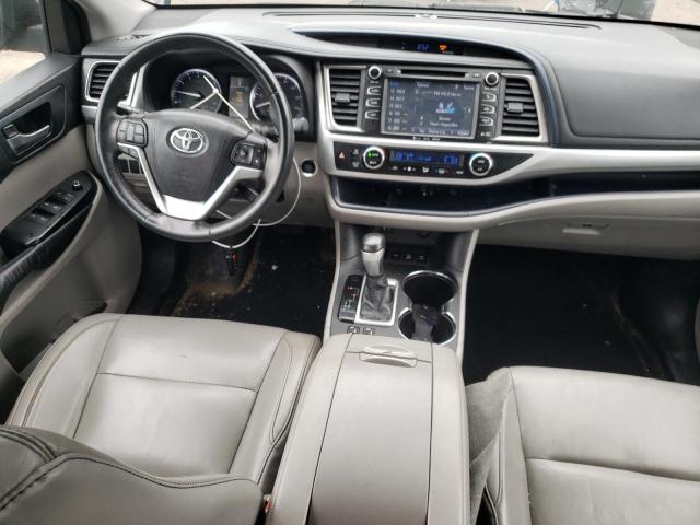 5TDJKRFH9GS280573 - 2016 TOYOTA HIGHLANDER XLE BLUE photo 8