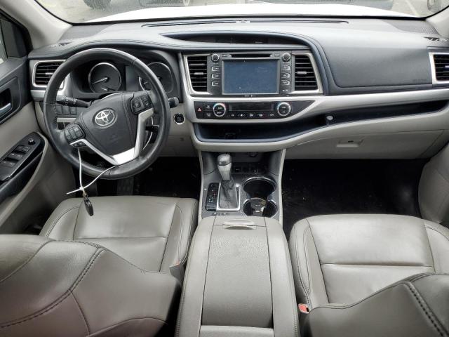 5TDKKRFH1FS050416 - 2015 TOYOTA HIGHLANDER XLE 白色 照片 8