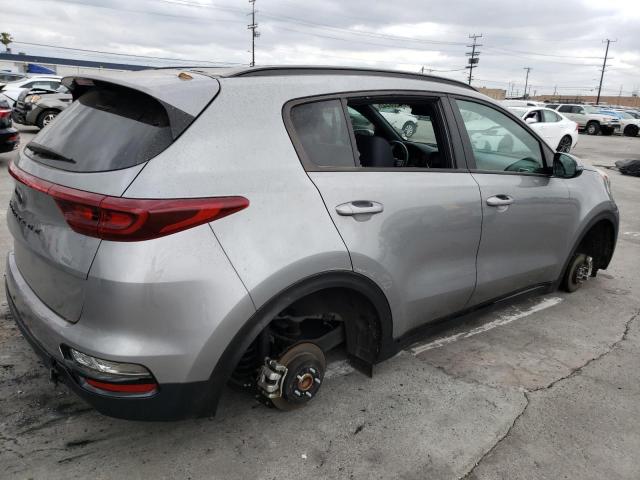 KNDP63ACXN7985946 - 2022 KIA SPORTAGE S GRAY photo 3