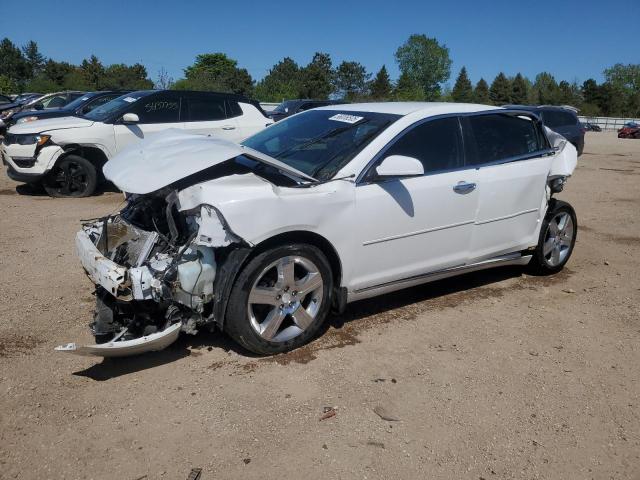 1G1ZC5E05CF275300 - 2012 CHEVROLET MALIBU 1LT WHITE photo 1