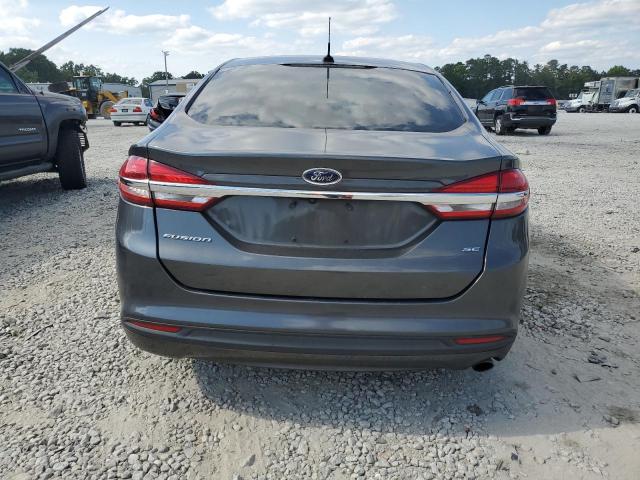 3FA6P0H7XHR235353 - 2017 FORD FUSION SE CHARCOAL photo 6