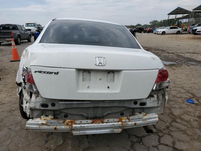 1HGCP26378A136770 - 2008 HONDA ACCORD LX WHITE photo 6